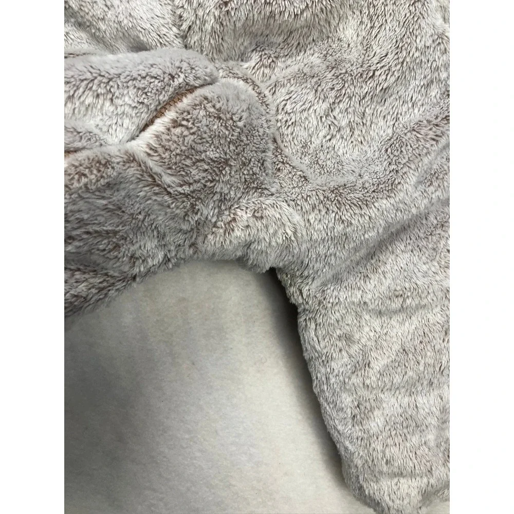 Koala Baby Bear Fuzzy Hooded Bunting Snowsuit 12 18 Months Gray Zip Up‎